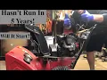 Fixing A Snowblower That s Been SITTING For Years