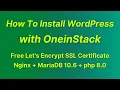How To Install WordPress with OneinStack LEMP Enable Redis Object Cache