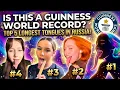 I Found the Top 5 Russian Girls with the LONGEST Tongues Long tongue girls