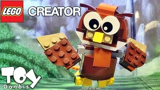 레고 크리에이터 공원의 동물들 부엉이 31044 올빼미 조립 리뷰 Lego Creator Park Animals owl