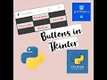 How to create button in tkinter How to style button in tkinter Tkinter buttons