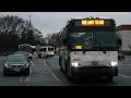 Front POV NJT Route 195 Willowbrook Mall to New York Local onboard a 2016 MCI D4500CT