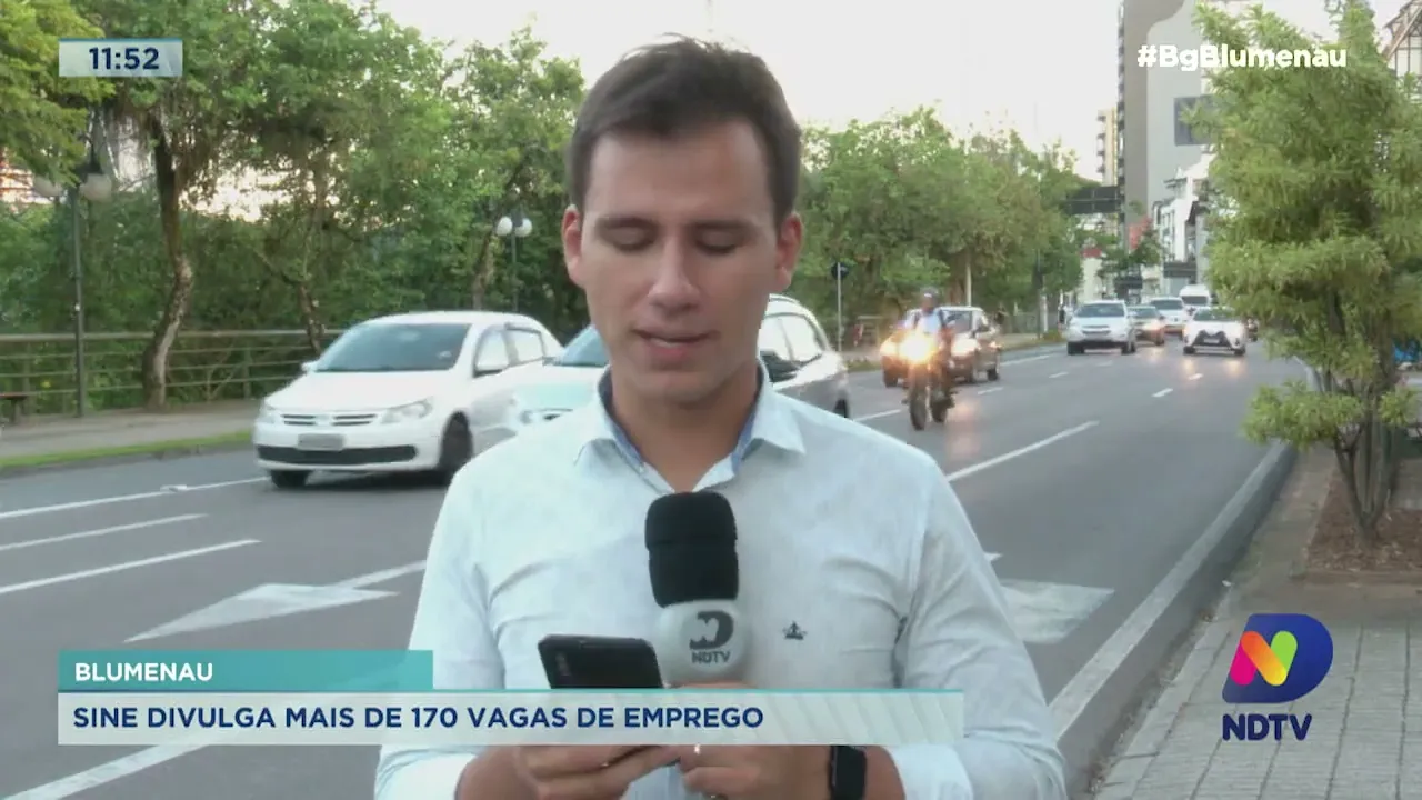 Sine divulga mais de 170 vagas de emprego em Blumenau