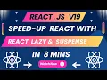 React Lazy and Suspense Speed Up Your App with Code Splitting React v19