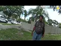 BODYCAM Arrest of a homeless Florida man who ended up paralyzed after transport