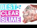BEST CLEAR SLIME EXPOSING MY CLEAR GLOSS SLIME RECIPE