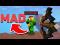 bowspamming a hypixel admin