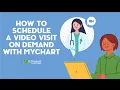 How to Schedule a Visit On Demand with MyChart St Elizabeth Physicians