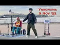 Download Lagu Japanese Popping Dancer joins Blues Looper Man Markus K - MUST SEE!!!