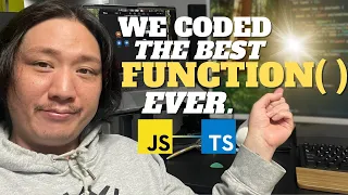 Did we just code the most useful typescript function ever ft my mentee