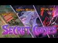 SECRET CODES INFINITE MISSILES SECRET SPIDER RODIN S SPECIAL INPUT - Bayonetta 3