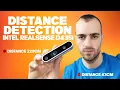 Distance detection with Depth Camera Intel Realsense d435i - Opencv with Python tutorial