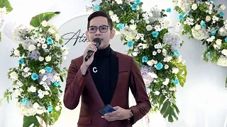 mc modern wedding reception opener in indonesian