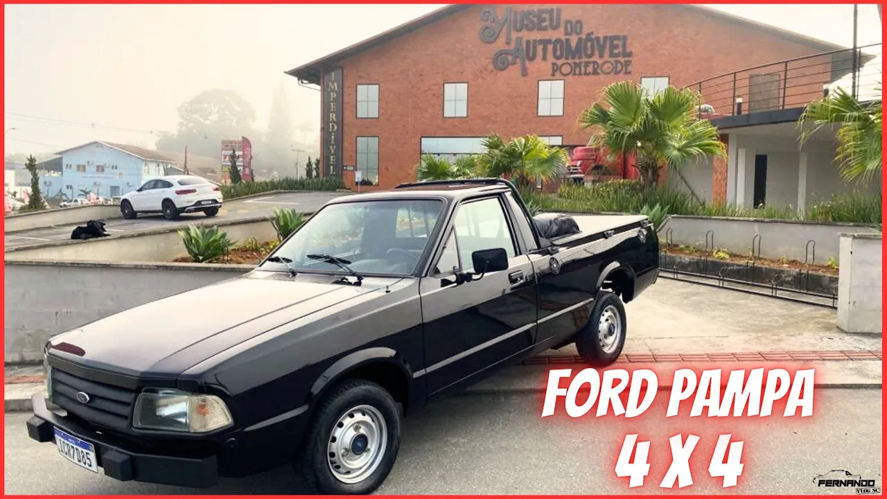 A VENDA - FORD PAMPA 4X4 ANO 1994 ETANOL, MUITO NOVA *COMPLETA ????AR CONDICIONADO, BANCOS EM COURO*