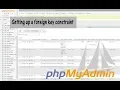 Setting up a foreign key constraint in phpMYAdmin