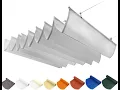 WIGING Retractable Wave Sun Shade Sail Canopy Cover With Mounting Kit Shade Cover