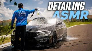 DETAILING A M5 OUT OF MY CYBER TRUCK !