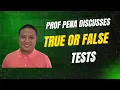 True or False tests