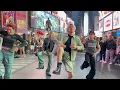 Download Lagu SB19 New York-Time Square Busking(Bazinga, Gento, Crimzone) P-Pop US Tour