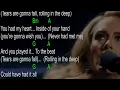 Download Lagu Rolling In The Deep by Adelle lyrics and chords