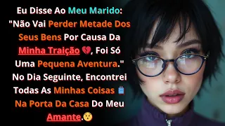 Admiti a traição 💔. No dia seguinte, meu marido deixou tudo na porta do amante. 😯- traição reddit