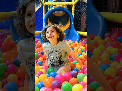 Neva at the Indoor Playground! 🎡🎱🚗