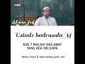 Lagu Sholawat yg ada dalil nya - USTADZ ABU YAHYA BADRUSALAM