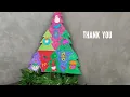 Tessellation Christmas Tree Paper Craft Workshop Collaborative Art