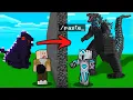 Lagu Prank Bapak Gile Pakai CHEAT/COPY PASTE DI BUILD BATTLE GODZILA REALISTIC di MINECRAFT!!!