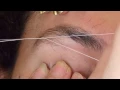 eyebrow threading