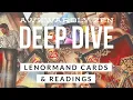 AZ Deep Dive Lenormand Cards Readings