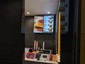 McDonald s menu board switching from Breakfast to