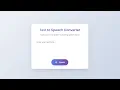 Build a Text to Speech App in 2 Minutes HTML CSS JavaScript Tutorial
