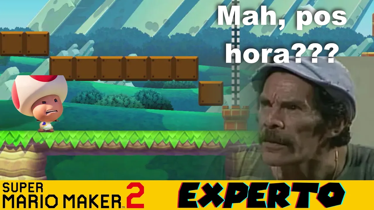 El truco de la cinta adhesiva!!!!! 🤯🤯🤯 | Experto sin skips | SMM2 en español