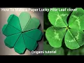 Create Your Own Lucky Four Leaf Clover A Fun DIY Project