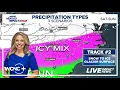 Winter storm potential Ice threat increasing for Charlotte NC this weekend