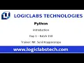 Python Introduction