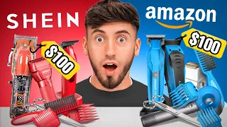 100 Shein VS 100 Amazon Barber Kit