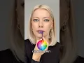 Color Theory Lip Mixology Purple and orange lipsticks mixed together