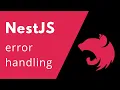 NestJS error handling an ultimate guide NestJS course pt 7