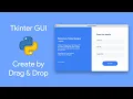 Beautiful Python GUI In Minutes Drag And Drop Read Description