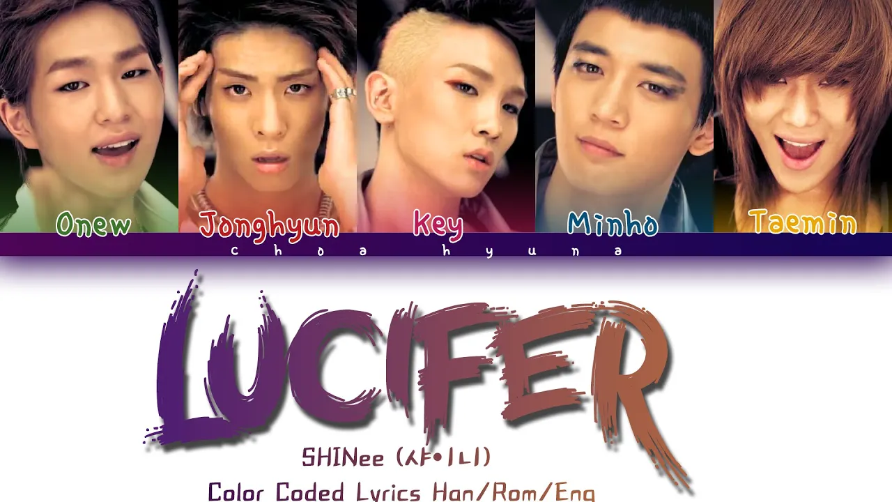 SHINee (샤이니) – LUCIFER (Color Coded Lyrics HAN/ROM/ENG)