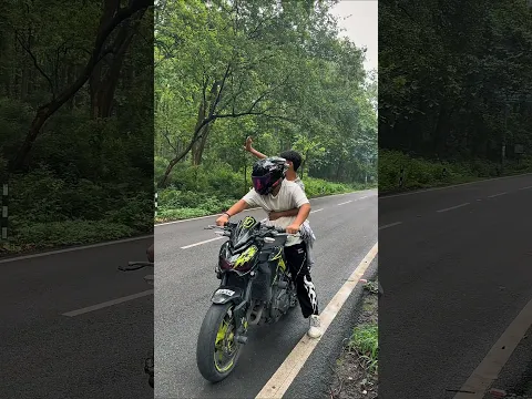 Z900 ROCKED 🔥CHAPRI SHOCKED 🤯... #modified #rr310 #rider #kawasaki #z900 #monsterenergy