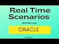 Oracle Real Time Scenario Oracle SQL SQL OPTIONAL JOIN