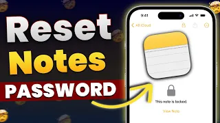 Forgot iPhone Notes Password Here is How to Reset Notes Password