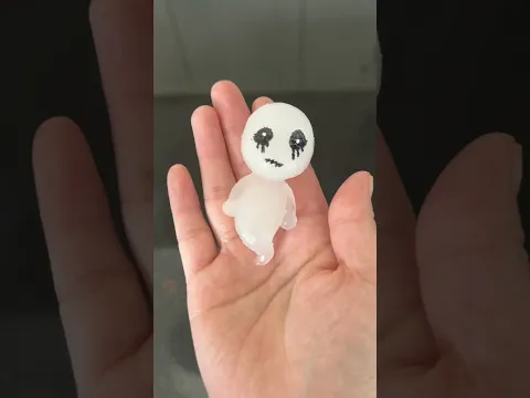 Squish my ghostly presence 👻 #animalhospital #anomaly #diy #halloween #craft