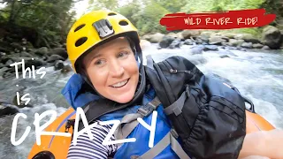 Rafting Down a Rainforest River! This is CRAZY! – Lazy Gecko Sailing VLOG 172