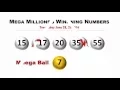 Mega Millions Winning Numbers June 28 2016 jackpot to 415 million