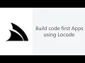 Quickly create a code-first API and CRUD application with Locode