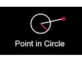 Point Inside Circle Collision Test